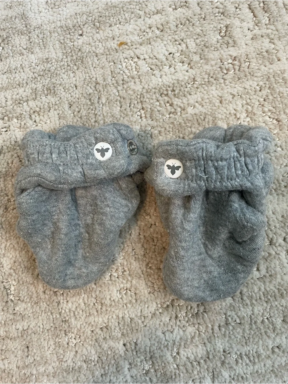 Burts Bees Baby both booties